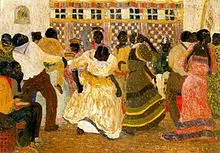 Peinture Candombé de Pedro Figari, 1921